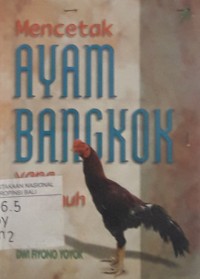 Image of mencetak ayam bangkok yang tangguh