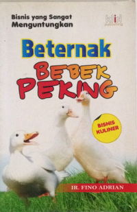 Image of bisnis yang sangat menguntungkan : beternak bebek peking