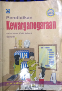 Image of Pendidikan Kewarganegaraan 4 untuk Siswa SD-MI Kelas 4 (KTSP 2006)