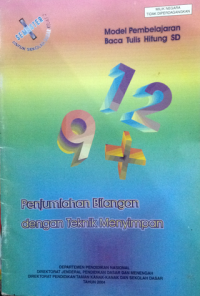 Image of model pembelajaran baca tulis hitung sd : penjumlahan bilangan dengan teknik meyimpan