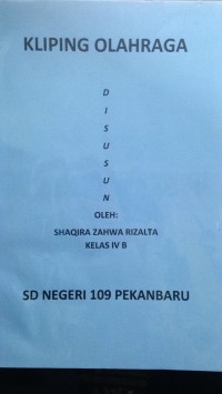 Image of Kliping Olahraga