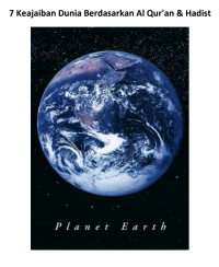 Image of Tujuh Keajaiban Dunia Berdasarkan Al Qur'an & Hadist