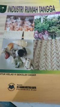 Image of INDUSTRI RUMAH TANGGA KELAS VI SEKOLAH DASAR
