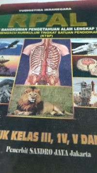 Image of rpal : rangkuman pengetahuan alam lengkap