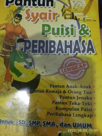 Image of Pantun Syair Puisi & Peribahasa Untuk: SD, SMP, SMA, dan Umum