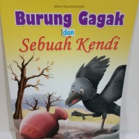 Image of burung gagak dan sebuah kendi