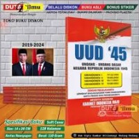 Image of UUD '45: Undang-Undang Dasar Negara Republik Indonesia 1945