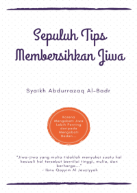 Image of Sepuluh Tips Membersihkan Jiwa